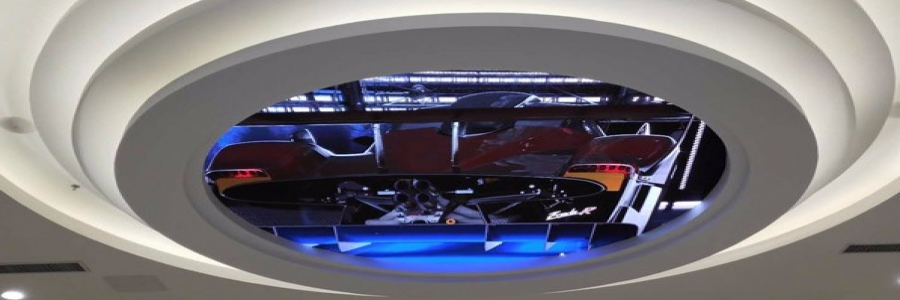 海洋之神HY590承建神华异形天幕